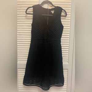 Black midi J Crew dress, in like new condition.